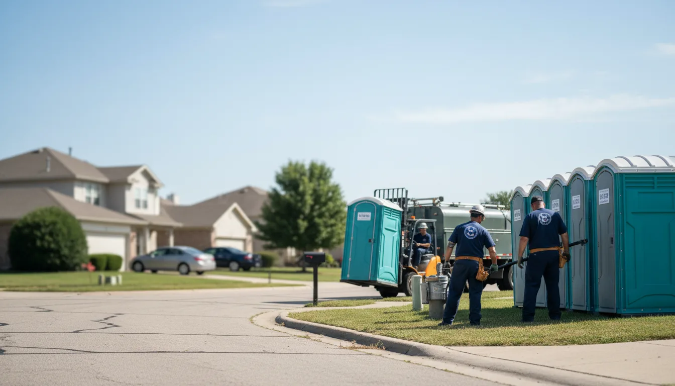 Porta Potty Rental in Shoemakersville, PA near me